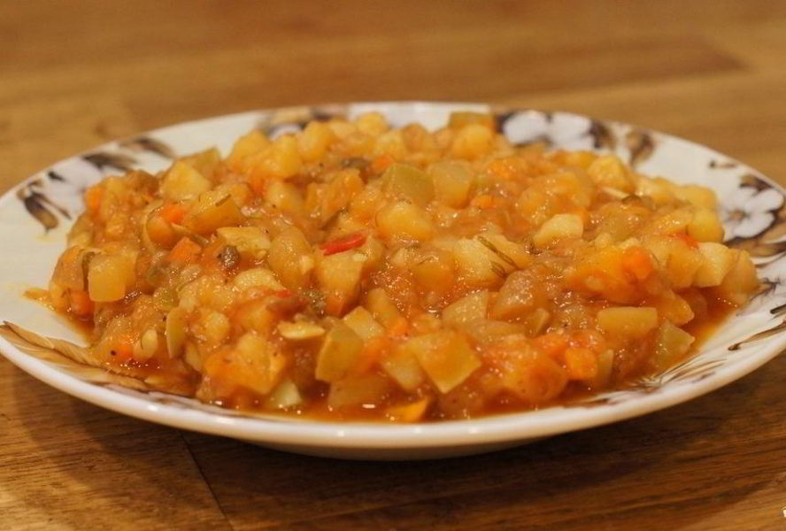Рагу из кабачков