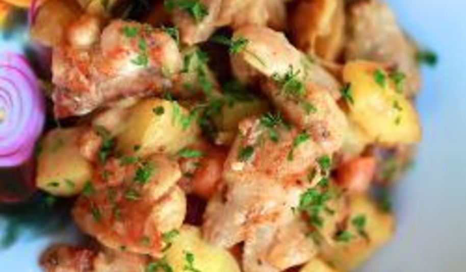 Рецепт рагу из курицы с картошкой