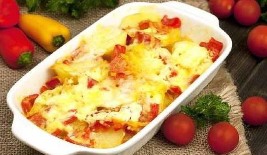 Рецепт рагу из овощей и сыра