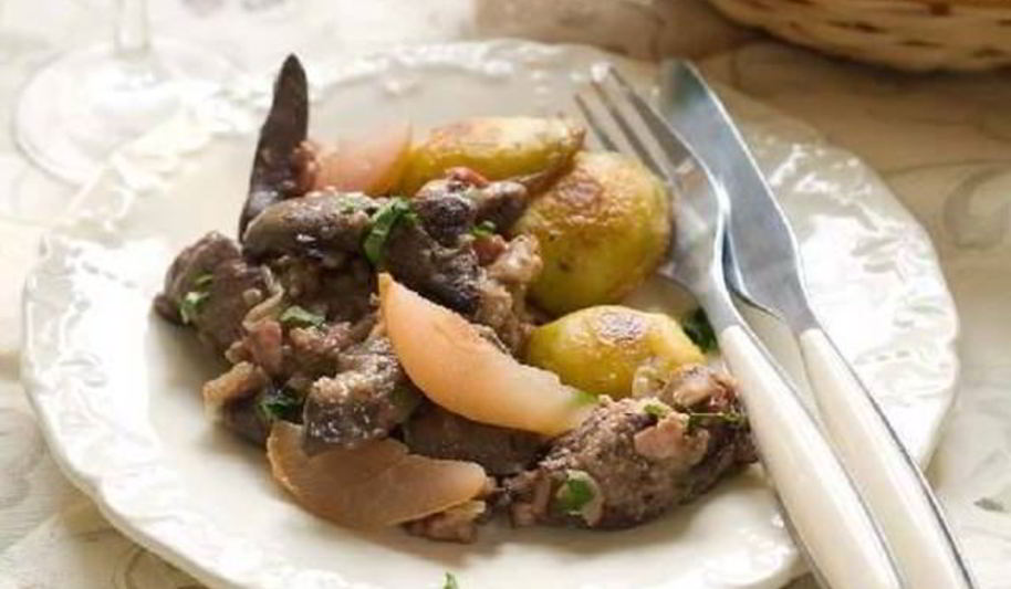 Рецепт рагу из свинины с грушей