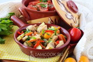 Рагу овощное с мясом и картошкой