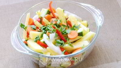 рагу овощное с мясом и картошкой