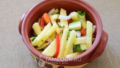 рагу овощное с мясом и картошкой