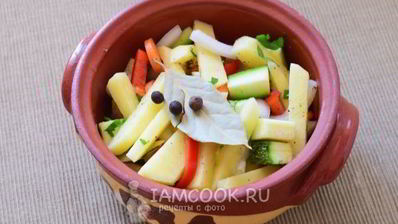 рагу овощное с мясом и картошкой