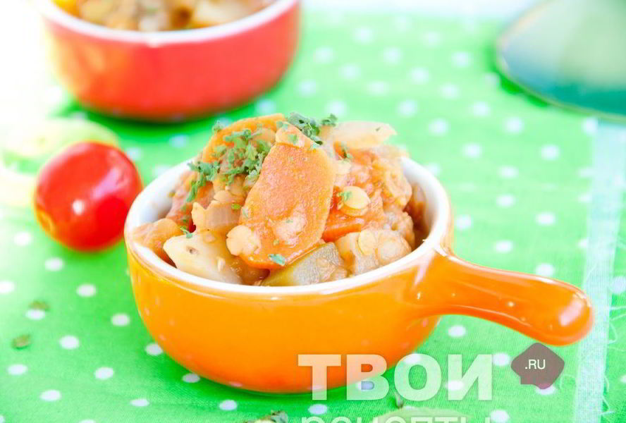 Рагу с баклажанами