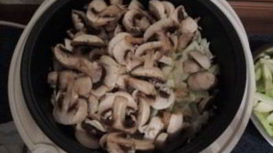 рагу с грибами в мультиварке