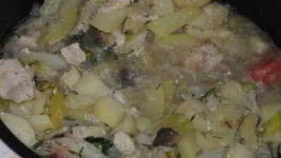 рагу с грибами в мультиварке