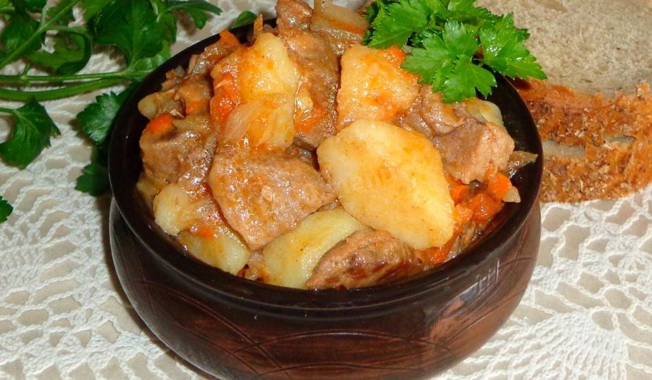 Рецепт рагу с капустой картошкой и мясом