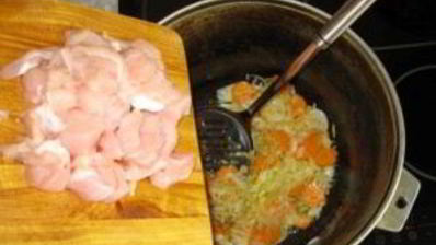 рагу с мясом и кабачками