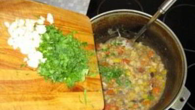 рагу с мясом и кабачками