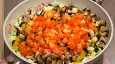 рагу с овощами и грибами