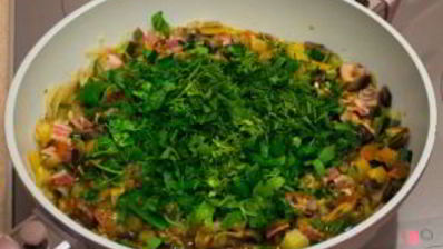 рагу с овощами и грибами