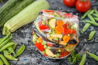 Заморозка для овощного рагу на зиму