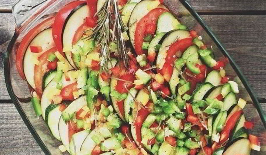 Рецепт диетического рататуя с острым перчиком