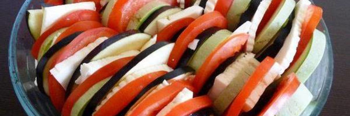 Классический рататуй с брынзой