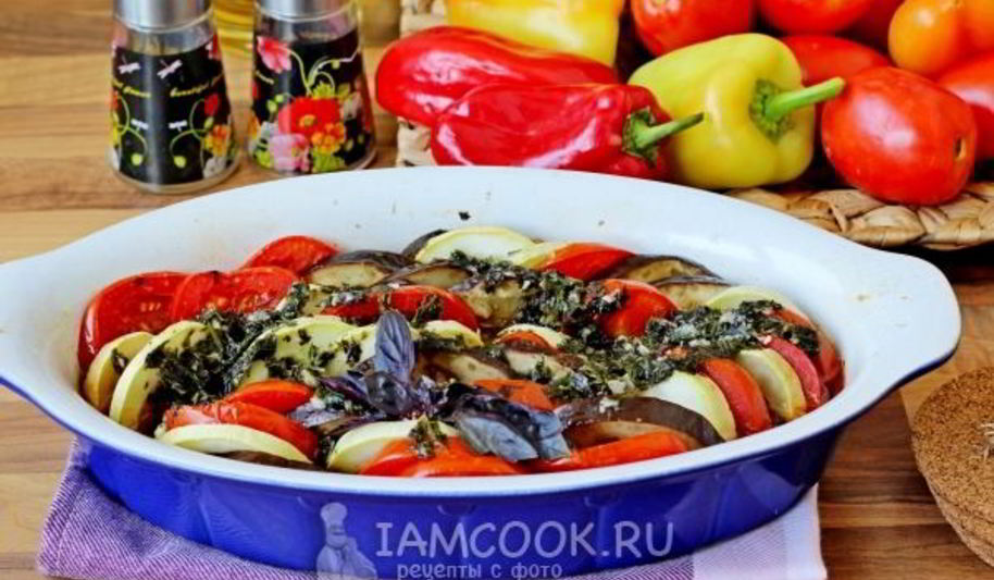 Рецепт рататуя по-деревенски