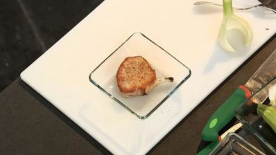 рататуй с фенхелем и свиной корейкой