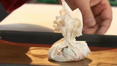 рататуй в хрустящем мешочке