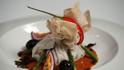 рататуй в хрустящем мешочке