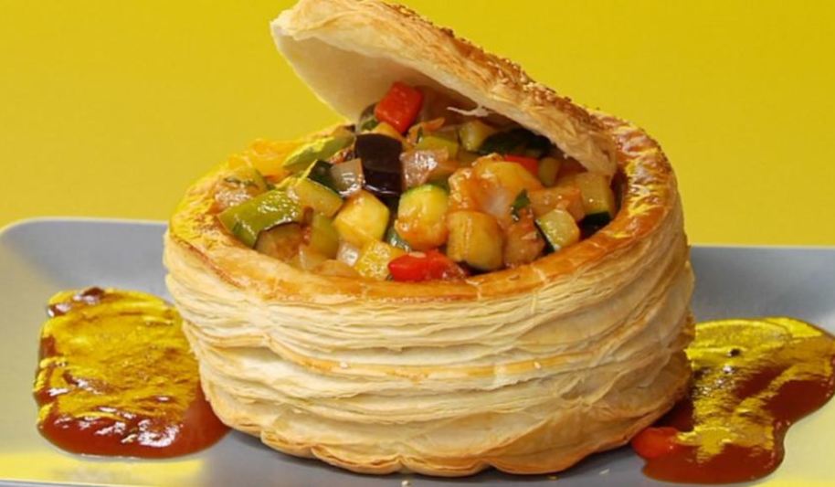 Рецепт рататуя в корзинке