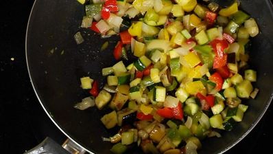 рататуй в корзинке