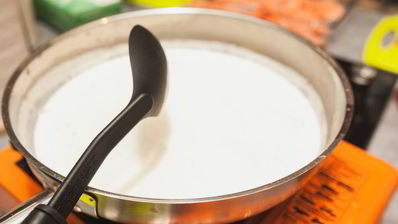 яркий рататуй с семгой