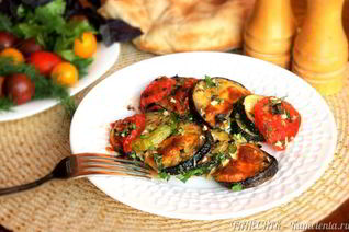 Экспресс Рататуй из запеченных овощей