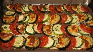 экспресс рататуй из запеченных овощей