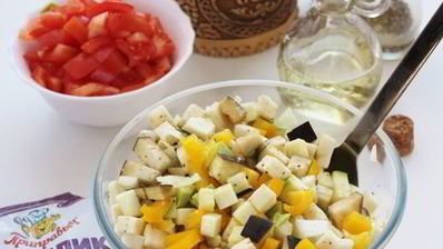 запеченный рататуй