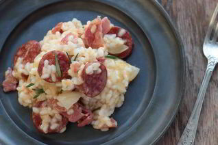 Булгур в стиле ризотто