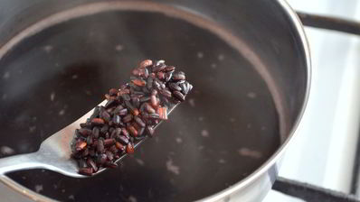 черное ризотто