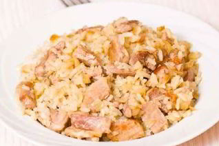 Итальянское ризотто из курицы