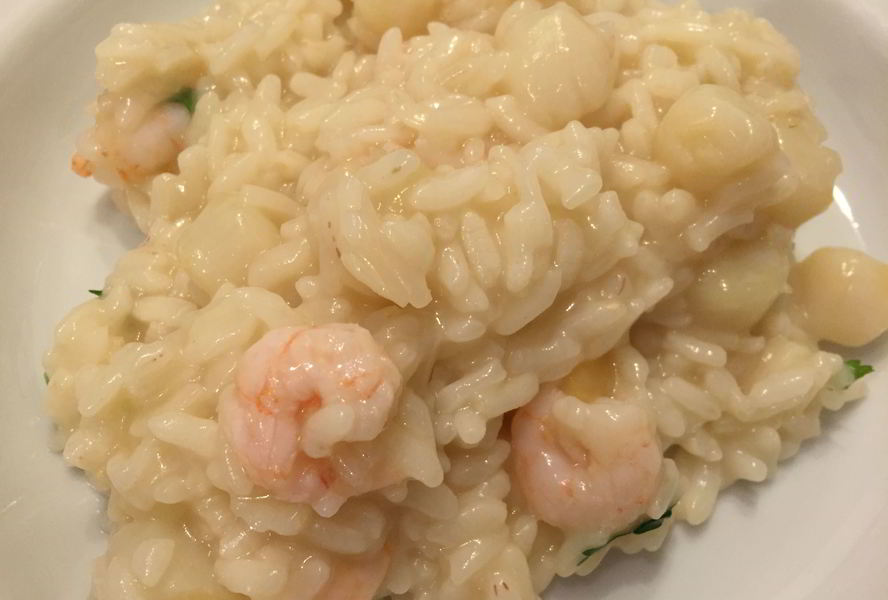 Классический ризотто с морепродуктами