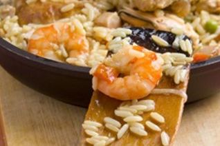 Курица с ризотто