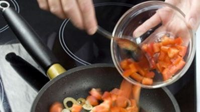 курица с ризотто