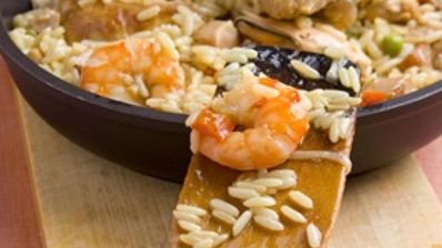 курица с ризотто