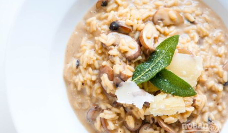 Рецепт риса ризотто