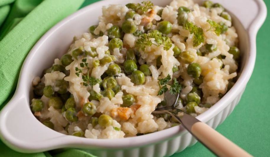 Рецепт ризей е бизи — ризотто с зеленым горошком