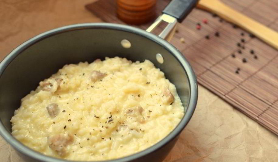 Рецепт ризотто карбонара