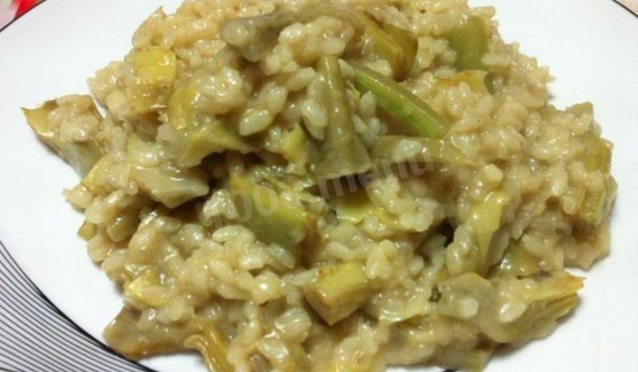 Рецепт ризотто с артишоками