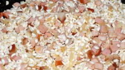 ризотто с беконом