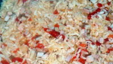 ризотто с беконом