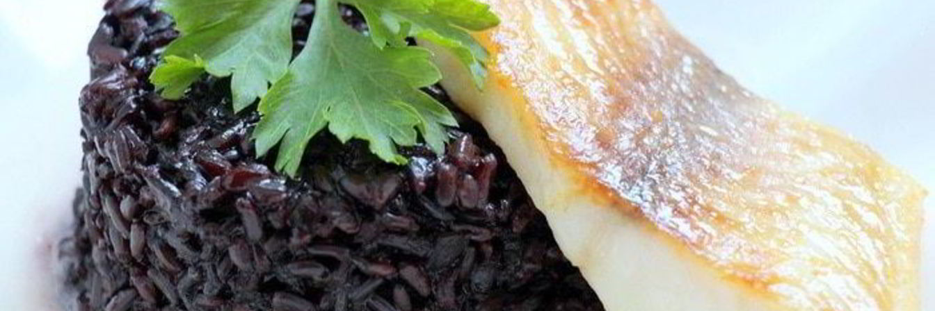 Ризотто с белой рыбой Венере