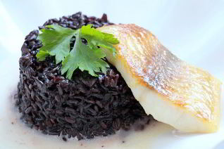 Ризотто с белой рыбой Венере