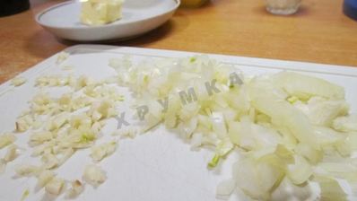 ризотто с белыми грибами со сливками