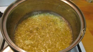 ризотто с белыми грибами со сливками