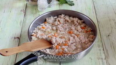 ризотто с фаршем