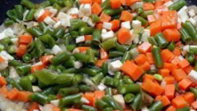 ризотто с фасолью