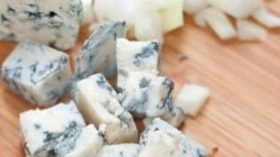 ризотто с горгонзолой и грушей