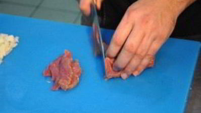 ризотто с говядиной